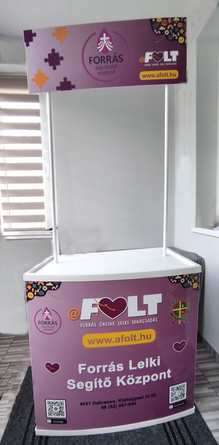 Pop-up - kínáló pult
