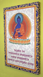 Gyógyító Buddha mantra vászonkép - 40x60 cm - Image 3