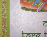 Zöld Tara mantra vászonkép - 40x60 cm - Image 2